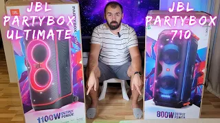 Comparing JBL Partybox Ultimate with JBL Partybox 710 - Which to buy?