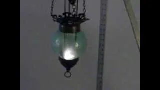 How To Light a Turkish Hanging Lantern Candle Lamp