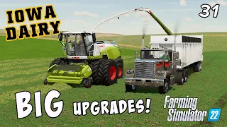 Upgrading our forage harvester and it's awesome! - IOWA DAIRY - UMRV EP31 - FS22