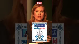 Ash Regan forgets The Sunday Herald BACKED independence in 2014 #Shorts