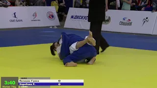 70 kg Петикян Г Харебова Р 14 02 2016 Т1 ПЕРВЕНСТВО РОССИИ до 18, НОВОСИБИРСК 2016