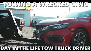 Day in the life of a Tow Truck Driver