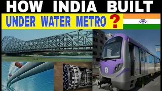 Kolkata || How India Built First Under Water Metro || Watch To Know || Debdut YouTube