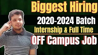 Deloitte | EY | OFF Campus Drive For 2021/2022/2023/2024 Batch Hiring | Latest Hiring | Fresher