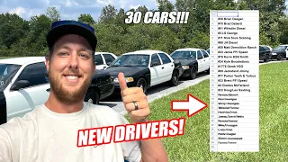 The World's BIGGEST YouTuber Race!!! **DRIVER LIST** Bristol Here We Come!!!
