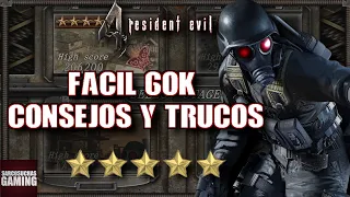 RE4 Mercenarios - Guía - Consejos y Trucos - HUNK - Todos Los Mapas