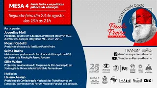 #aovivo | Paulo Freire e as políticas públicas de educação | Paulo Freire 100 anos