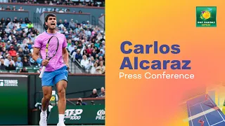 Carlos Alcaraz Press Conference March 14th | Indian Wells 2024