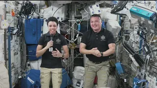 STATION ASTRONAUTS DISCUSS LIFE IN SPACE DURING ISS CONFERENCE