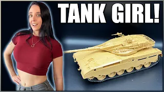 Building My FIRST Model Kit | TAMIYA 1/35 Merkava Battle Tank #35127