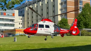 Johanniter Luftrettung | Start Christoph 92 / Rostock | AS365 N3 Dauphin 2 | D-HFOG | Rostock