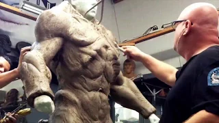 Sculpting Gruagach Body suit - Hellboy 2019