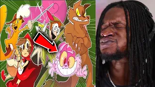 FAIRYTALE RAP CYPHER - Freshy Kanal ft. Dan Bull, EpicLloyd, Keyblade, The Stupendium (REACTION)