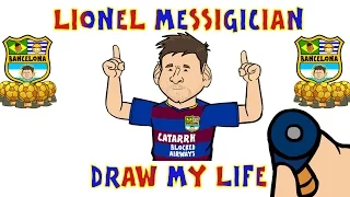 Lionel Messi - DRAW MY LIFE PARODY