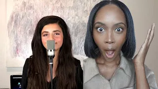 FIRST TIME REACTING TO | ANGELINA JORDAN "THE SHOW MUST GO ON" REACTION