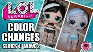 LOL Surprise Series 4 Under Wraps Wave 2 Color Change Dolls | All L.O.L. Wave 2 Color Changers