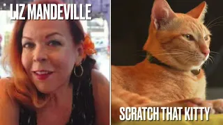 Liz Loves To Scratch That Kitty! Live Video in Florida With Kat Baloun On Harmonica & Steve Arvey