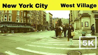 【5K】Manhattan | New York | 2023 | West Village | Downtown Walking Tour
