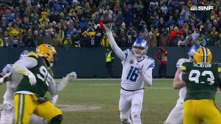 The Lions end the Packers season with some trickery!