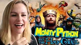 *MONTY PYTHON AND THE HOLY GRAIL* I had uncontrollable laughter (First time watching reaction)