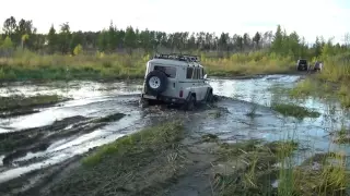 УАЗ vs Lexus LX470 vs Land Cruiser 200 vs Hummer H3 vs Hilux Surf. Танковая дорога. Жесть!!!