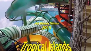 Tropical Islands All Water Slides 2019