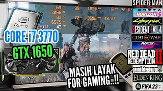 CUKUP BISA UNTUK GAME BERAT...! PAKAI CORE i7 3770 DAN VGA GTX 1650 4GB LIBAS SEMUA GAME BERAT