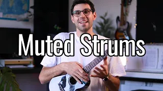 How To Play Muted Strums? - Different Types Of Mutes (Ukulele Tutorial)