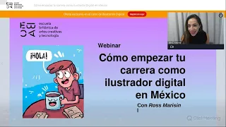 EBAC MÉXICO - WEBINAR ILUSTRACIÓN DIGITAL - COMO EMPEZAR TU CARRERA COMO ILUSTRADOR DIGITAL