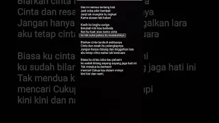 Lirik Lagu Karna Su Sayang | @agda235 #shorts #subscribe #karnasusayang #liriklagu