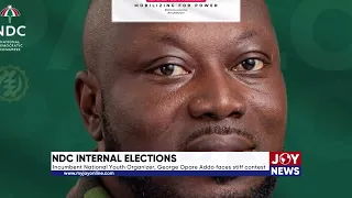 NDC internal elections: Incumbent National Youth Organizer, George Opare Addo faces stiff contest