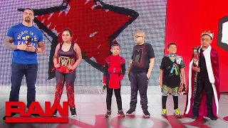 Roman Reigns welcomes Connor’s Cure Superstars of Tomorrow: Raw, Sept. 9, 2019