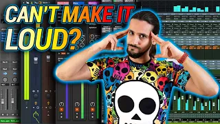 7 Reasons Why You Can't get LOUD Mixes #loudness #tips #mixing #mastering