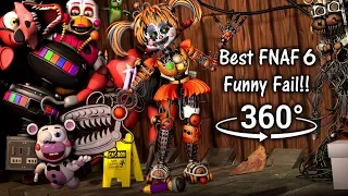 360°| BEST FNAF FAIL FUNNY COMPILATION!! - [SFM] (VR Compatible) - Part 1