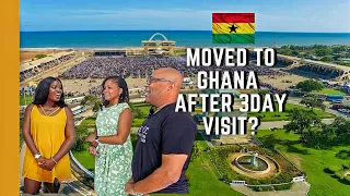 WHY THIS AFRICAN AMERICAN DECIDED TO MOVE TO GHANA AFTER 3 DAYS OF BEING IN GHANA | LIVING IN GHANA