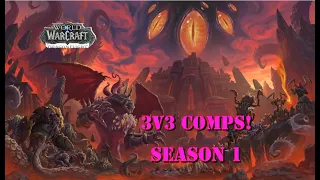 Dragonflight 3v3 Comp list - Season 1 PvP