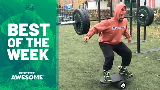 Best of the Week: Barbell Balancing on a Rola Bola & More | People Are Awesome