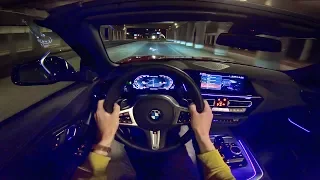 NEW! BMW Z4 M40i POV Night Drive w/ AMBIENT LIGHTING by AutoTopNL