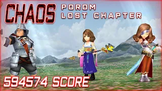 DFFOO GL -  CHAOS Porom Lost Chapter - Yuna, Steiner, Beatrix - 594574 Score