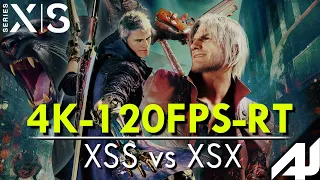 🎮 Ray Tracing y 120FPS | Devil May Cry 5 Special Edition en Xbox Series S/X [FPS+Resolucion]