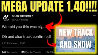 GT7 SPEC 2 UPDATE 1.40 Coming Tomorrow NEW TRACK & SNOW