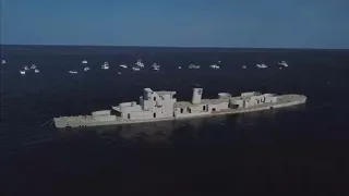 Video Compilation | Destroyer Escort (D111) Manuel Azueta Sinks