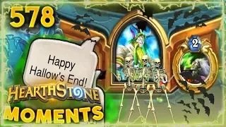 Spookiest Turn 1 EVER!! (Must Watch!) | Hearthstone Daily Moments Ep. 578