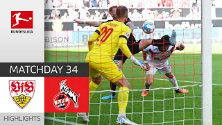 VfB Stuttgart - 1. FC Köln 2-1 | Highlights | Matchday 34 – Bundesliga 2021/22