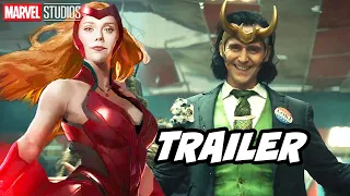 Wandavision Trailer - Loki and Extra Episodes Marvel Easter Eggs