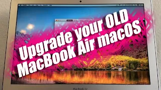 How to Update your Old MacBook Air to a NEW macOS 100% FREE