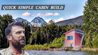 Anyone Can Build This Simple Fun Cabin!  DIY | Step by Step | Start to Finish Recap