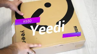 Моющий робот-пылесос Yeedi k650 Обзор и тест. Современный, стильный, функциональный, главное дешевый