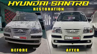 Hyundai Santro | Restoration | Rusty to Brand New Car | Xtreme Motors