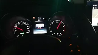 w205 c220cdi 4matic 0~100km full acceleration